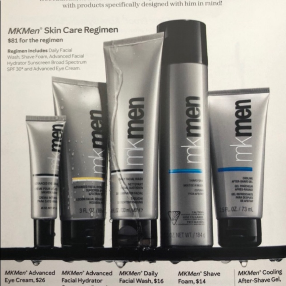 Mkmen  Skin care Regimen